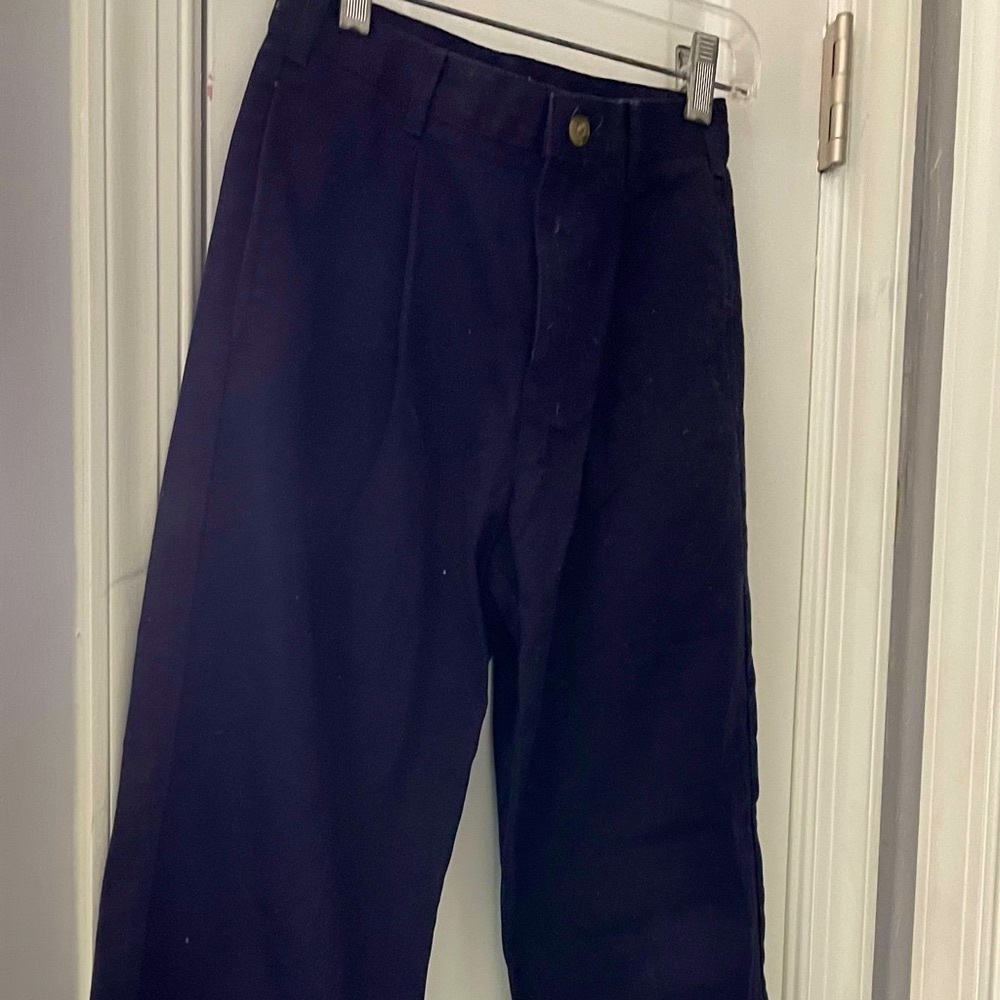 Talbots Navy Boys Khakis